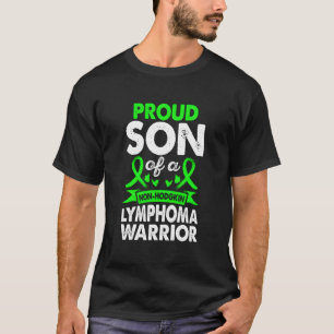 T-shirt Fils de guerrier contre le lymphome non hodgkinien