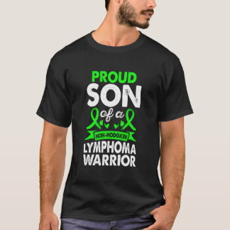 T-shirt Fils de guerrier contre le lymphome non hodgkinien