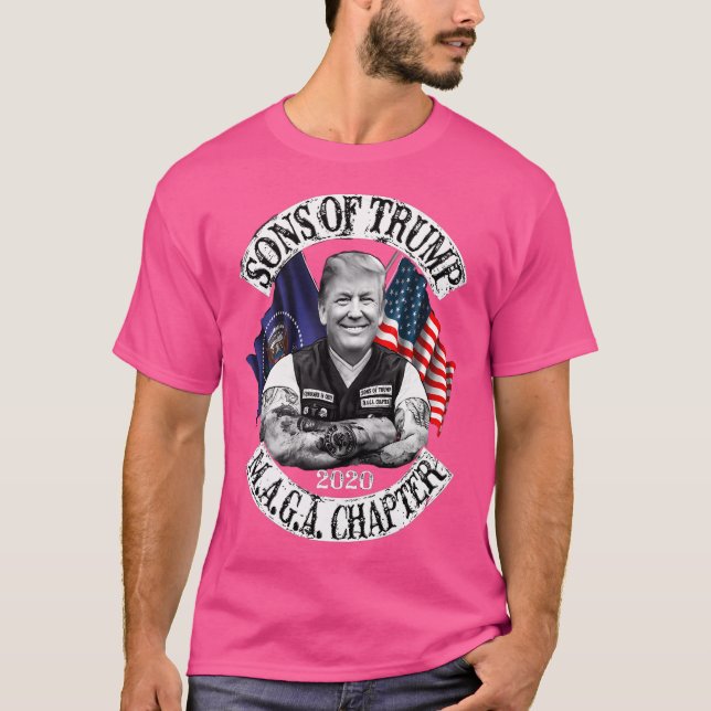 T-shirt Fils De La Chemise Cool Trump (Devant)