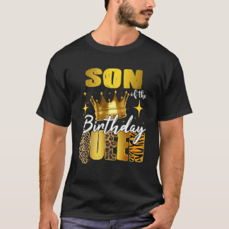 T-shirt Fils de la Reine d'anniversaire Cadeau de fête d'a