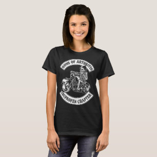T-shirt fils de l'arthrite chapitre moto