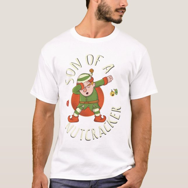 T-shirt fils de noisette (Devant)