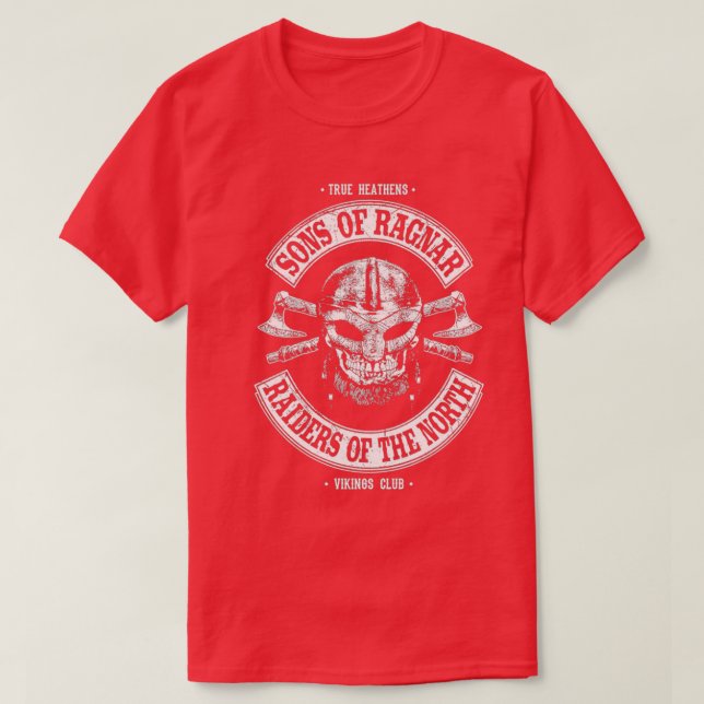 T-shirt Fils de ragnar 3 (Design devant)
