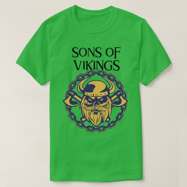 T-shirt Fils des Vikings (Design devant)