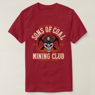T-SHIRT FILS DU CLUB MINIER DE CHARBON