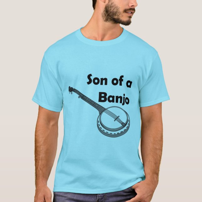T-shirt Fils d'un banjo (Devant)
