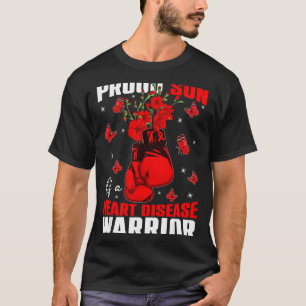 T-shirt Fils d'un guerrier du cœur Boîte de sensibilisatio