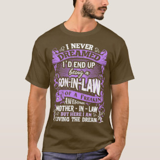 T-shirt Fils En Droit Je N'Ai Jamais Rêvé