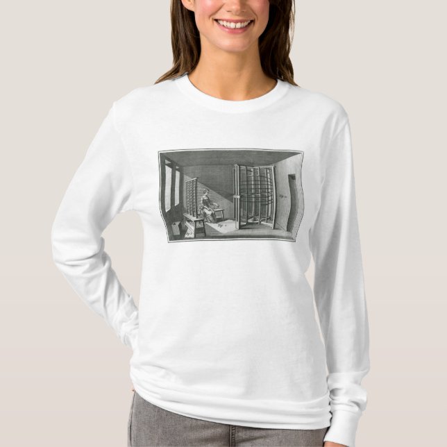 T-shirt Fils en soie de déformation, illustration (Devant)