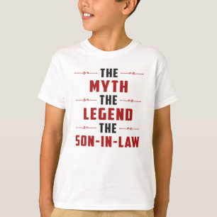 T-shirt Fils Fier En Droit Père En Droit Poursuite Drôle D