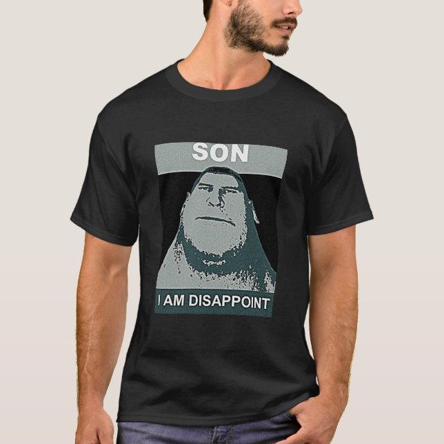 T-SHIRT FILS JE SUIS DÉÇOIS (Devant)