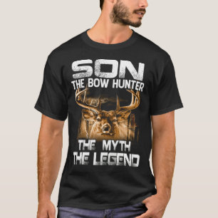T-shirt FILS Le Chasseur De Bow Le Mythe La Légende Chasse