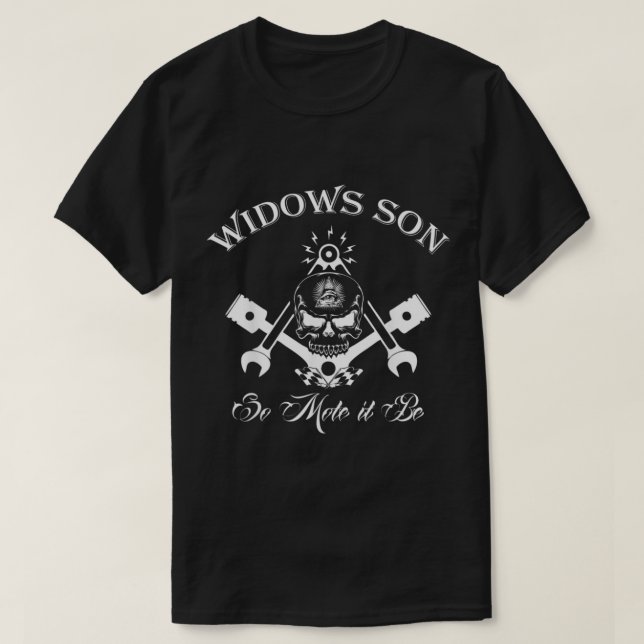 T-shirt Fils veuves masonic (Design devant)