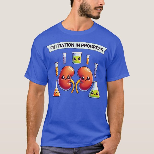 T-shirt Filtration en cours drôle de conception de cadeau  (Devant)