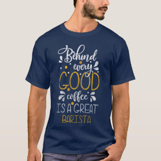 T-shirt Filtre à café au lait Grain de café vintage