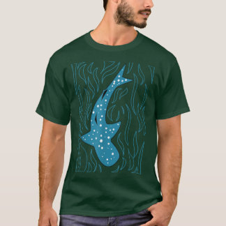 T-shirt Filtre d'alimentation de l'aube de requin de balei