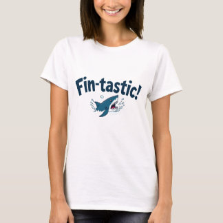 T-shirt Fin ! Amusement pour les amateurs de requins