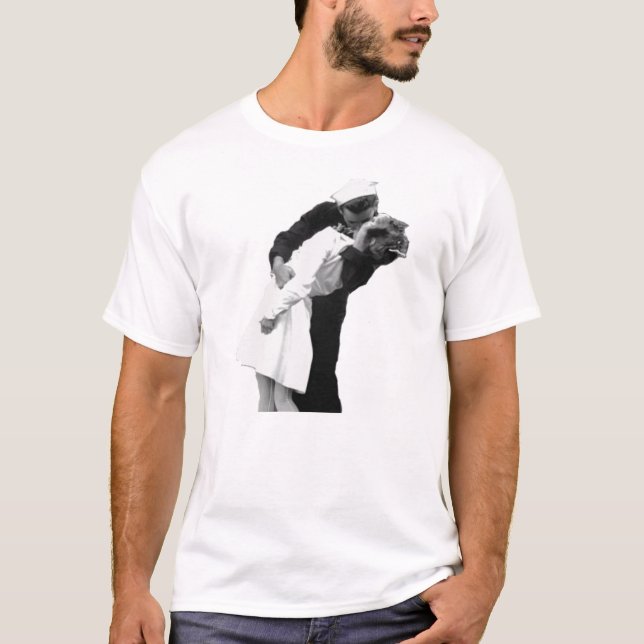 T-shirt Fin de baiser de guerre (Devant)