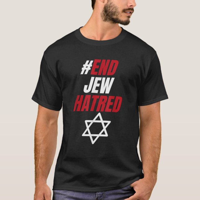 T-shirt Fin de la haine juive (Devant)