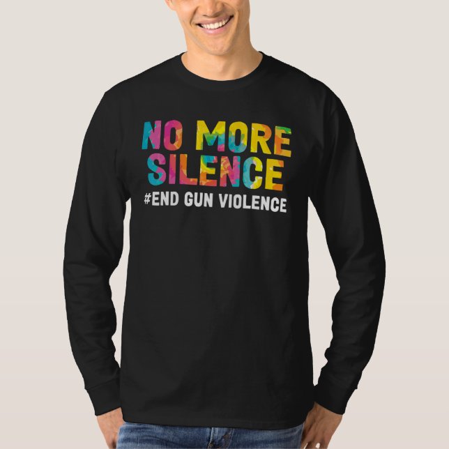 T-shirt Fin de la violence d'armes Porter Orange Day Anti- (Devant)