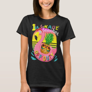 T-shirt Fin de l'année scolaire 1ère année Enseignant hors