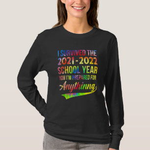 T-shirt Fin De L'Année Survivor Colorful 2021 2022 Tea