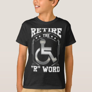 T-shirt Fin de l'épreuve d'invalidité en fauteuil roulant