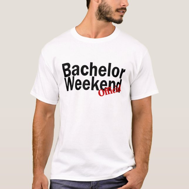 T-shirt Fin de semaine de baccalauréat (officiel) (Devant)