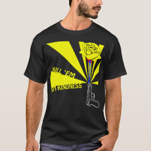 T-shirt Fin de support de mise à mort avec la gentillesse