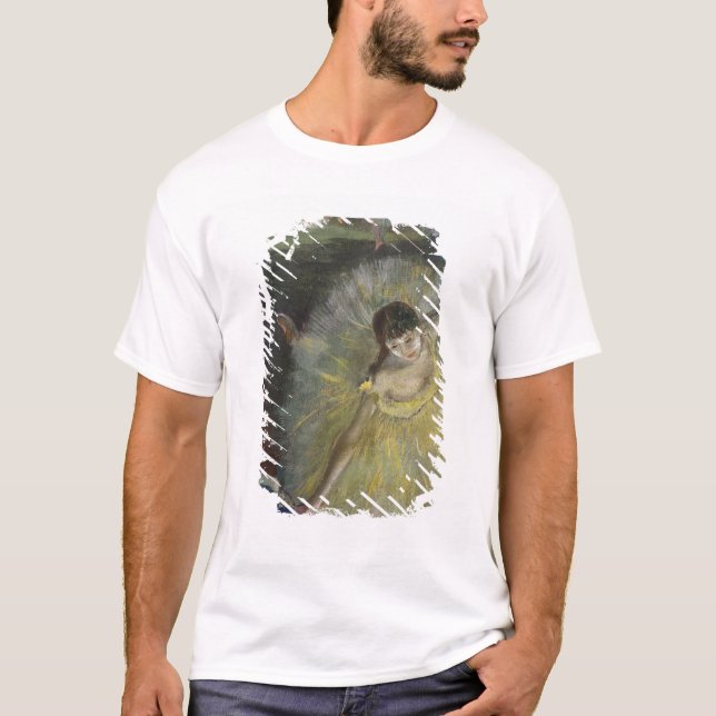T-shirt Fin d'Edgar Degas | d'un arabesque, 1877 (Devant)