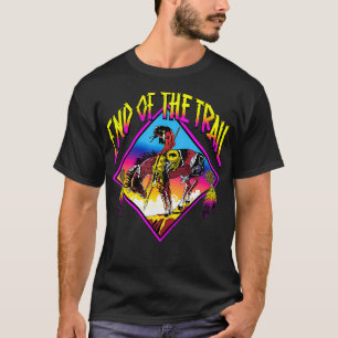 T-shirt Fin Du Sentier Rétro Amérindien