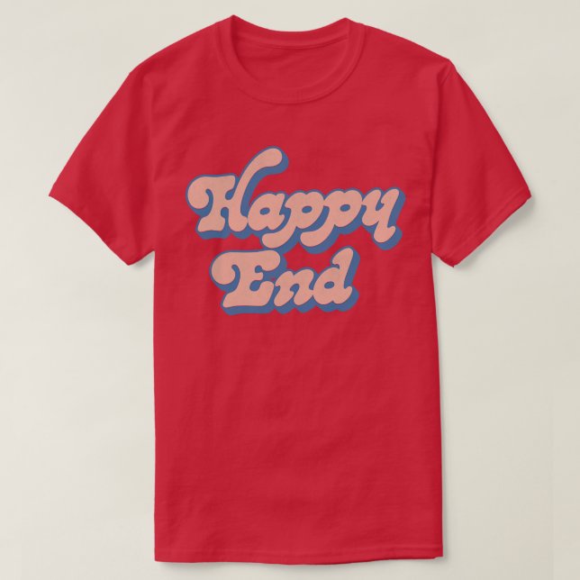 T-shirt Fin heureuse (Design devant)