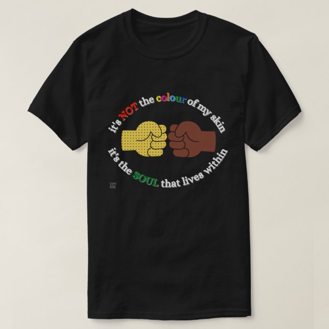 t-shirt "FIN RACISME" (Design devant)