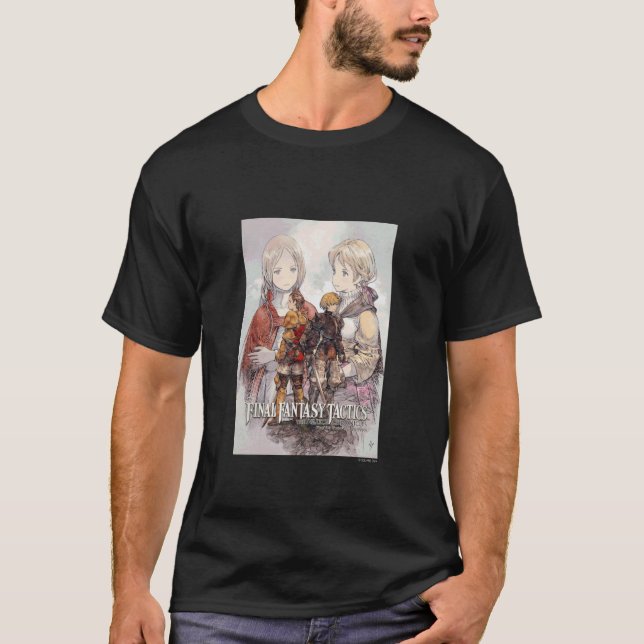 T-shirt Final Fantasy Tactics The Ivalice Chronicles Clé V (Devant)