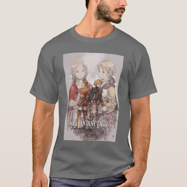 T-shirt Final Fantasy Tactics The Ivalice Chronicles Clé V (Devant)