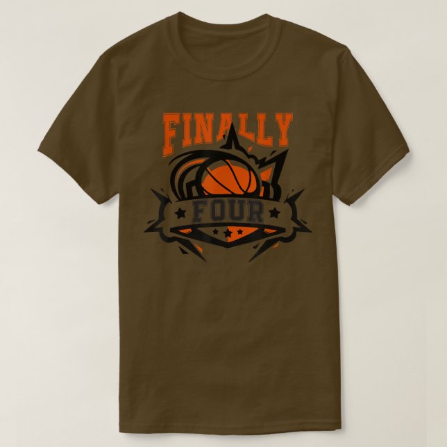 T-shirt FINAL Four College March Basketball Madness Brac (Design devant)