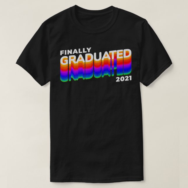T-shirt Finalement diplômé (Design devant)