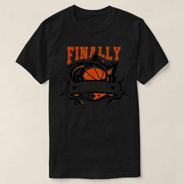 T-shirt FINALly Four College March Basketball Madness Brac (Design devant)