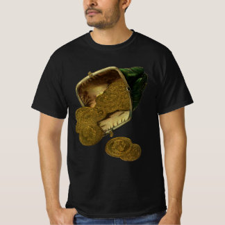 T-shirt Finance d'entreprise vintage, monnaie de pièce d'o