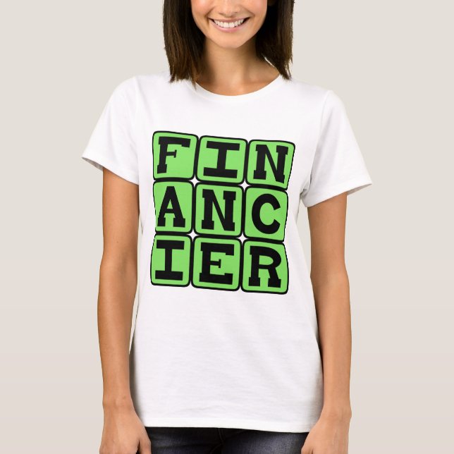 T-shirt Financier, Fournisseur de fonds (Devant)