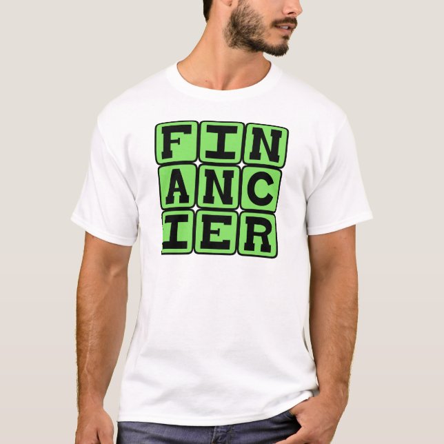 T-shirt Financier, Fournisseur de fonds (Devant)