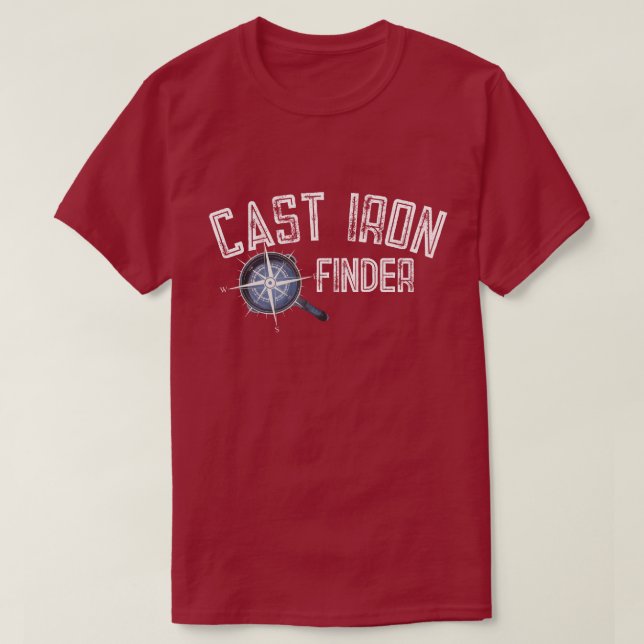 T-shirt Finder poêle en fer (Design devant)