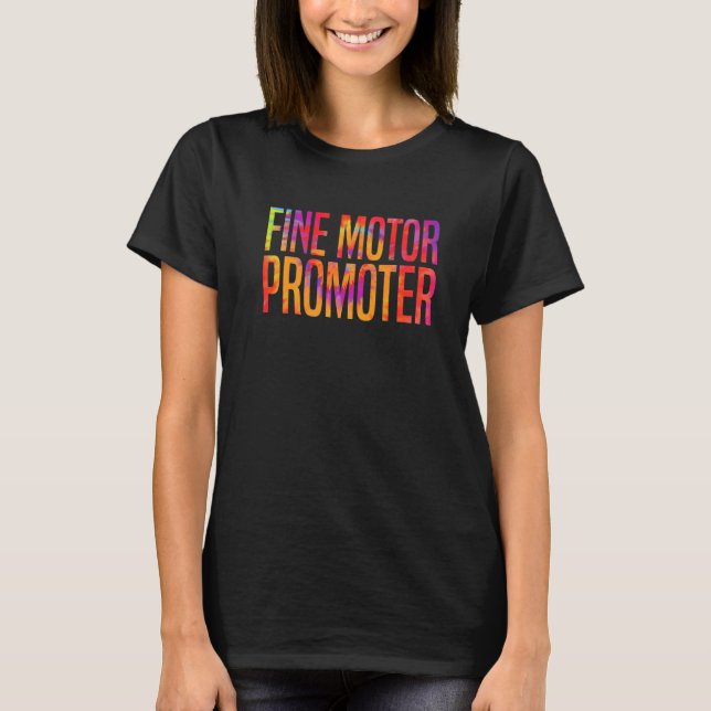 T-shirt Fine Motor Promoter Occupational Therapy OT Job Th (Devant)