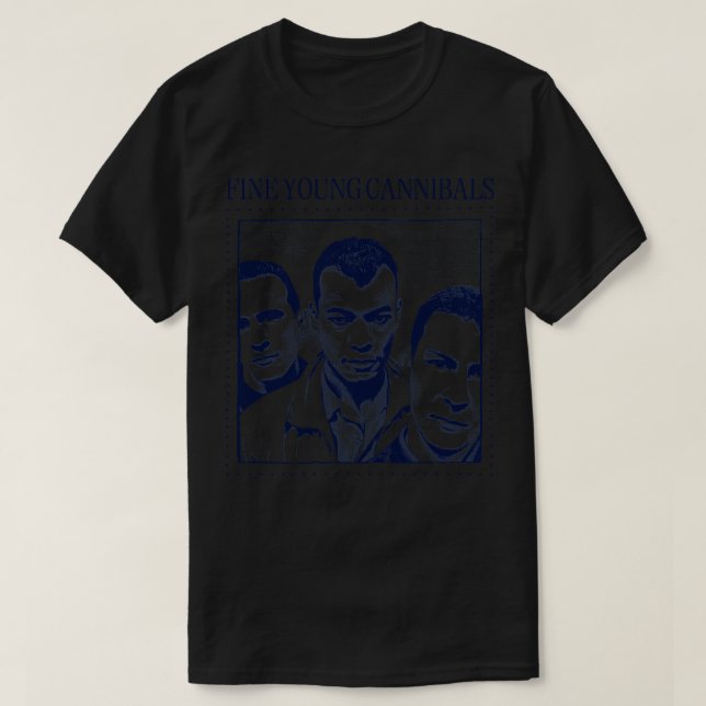 T-shirt Fine Young Cannibales Art Rétro (Design devant)