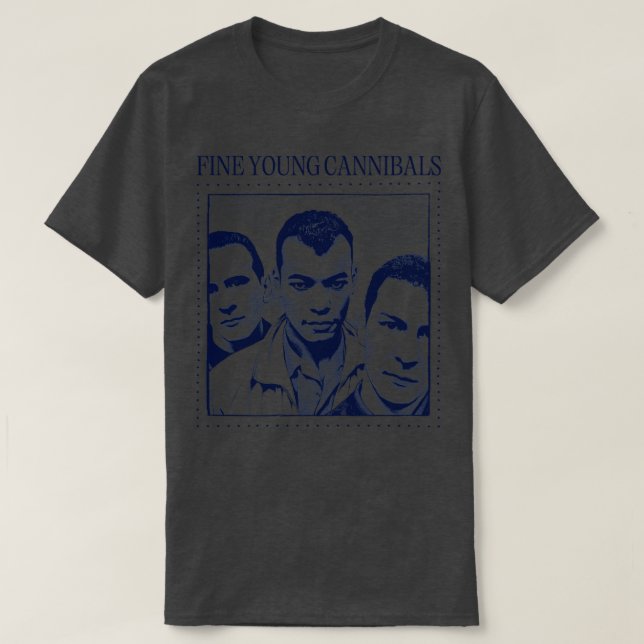 T-shirt Fine Young Cannibales Art Rétro (Design devant)