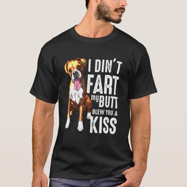 T-shirt Fing Boxer Chien Plaisanter (Devant)