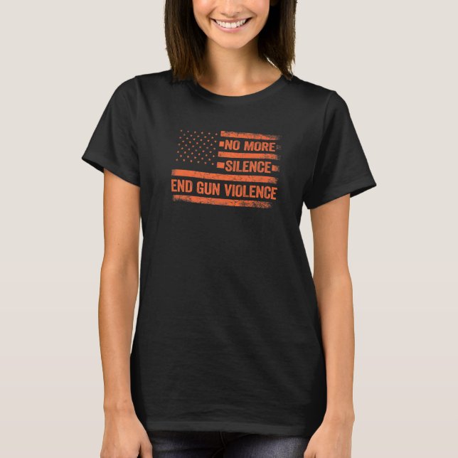 T-shirt Fini le silence fin jeu violence paix robe porter (Devant)