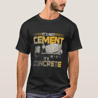 T-shirt Finisseur De Béton Pas Cet C'Est Mason De Béton