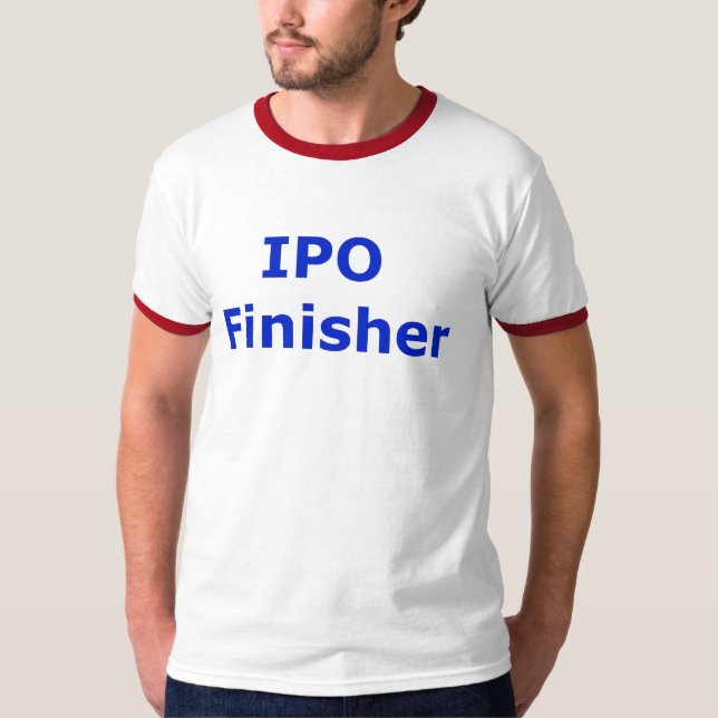 T-shirt finisseur d'ipo (Devant)