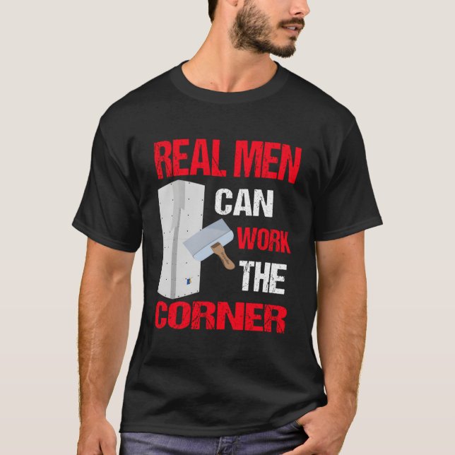 T-shirt Finisseurs Drywall branchés (Devant)